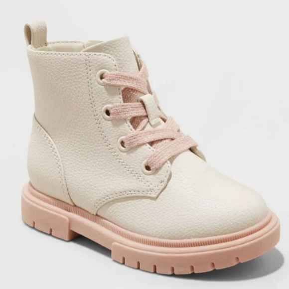 Cat and Jack toddler combat boots - Picture 1 of 5